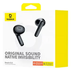 Baseus Bowie E13 True Wireless Earphones Galaxy Black